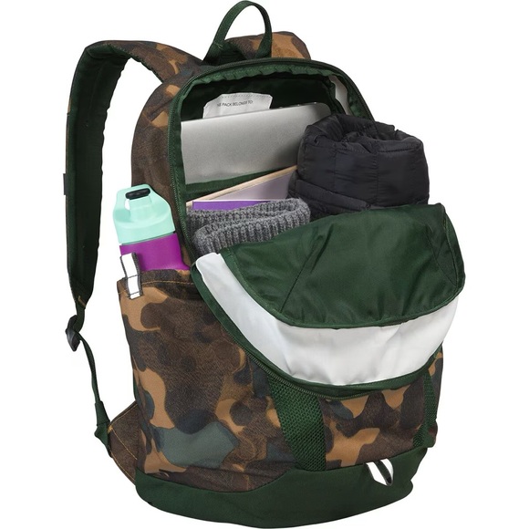 The North Face Youth Mini Recon Backpack 19.5L Utility Brown Camo - Picture 3 of 5
